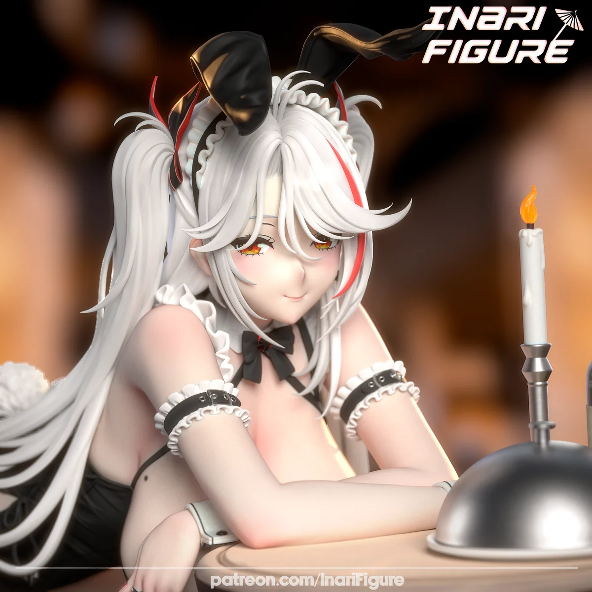 Bunny Prinz Eugen | Fan Art | 3D Printed Resin Model Garage Kit | *Un-Painted* | Inari Figure 4