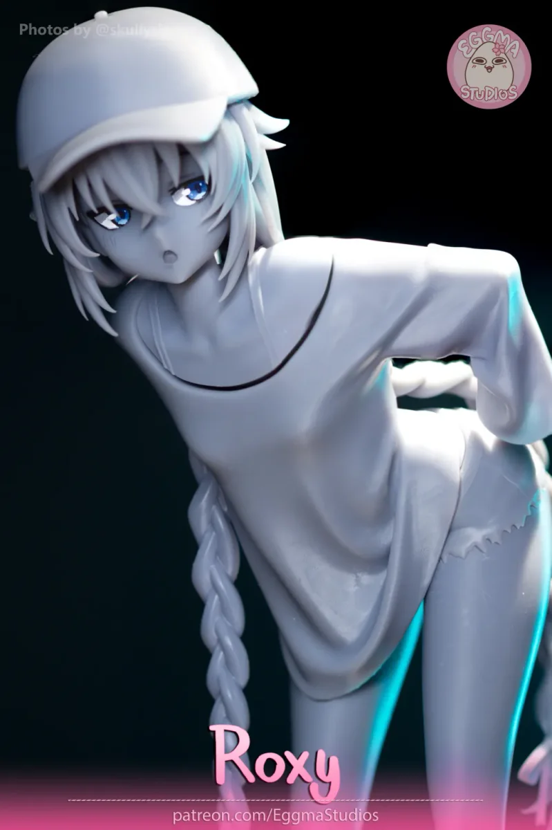Roxy | Fan Art | 3D Printed Resin Model Garage Kit | *Un-Painted* | EggmaStudios 6
