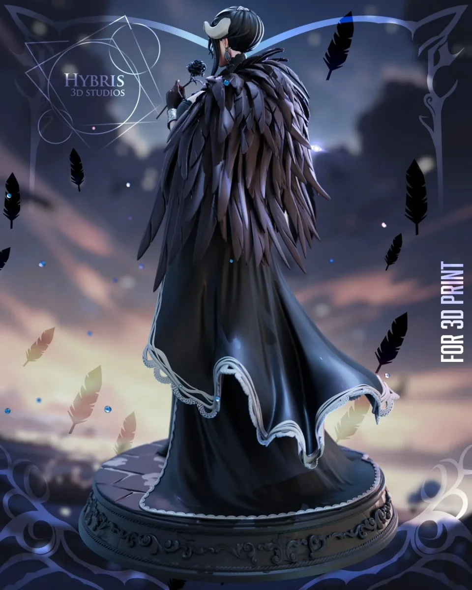 Albedo | Fan Art | 3D Printed Resin Model Garage Kit | *Un-Painted* | Hybris Studios 4