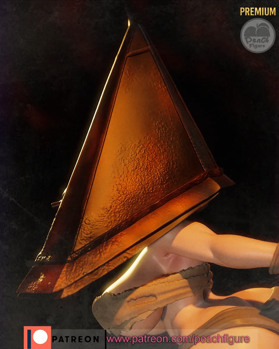 Pyramid Head | Fan Art | 3D Printed Resin Model Garage Kit | *Un-Painted* | Peach Figure 8
