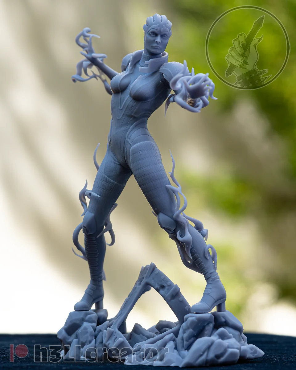 Samara | Fan Art | 3D Printed Resin Model Garage Kit | *Un-Painted* | H3LL Creator 3
