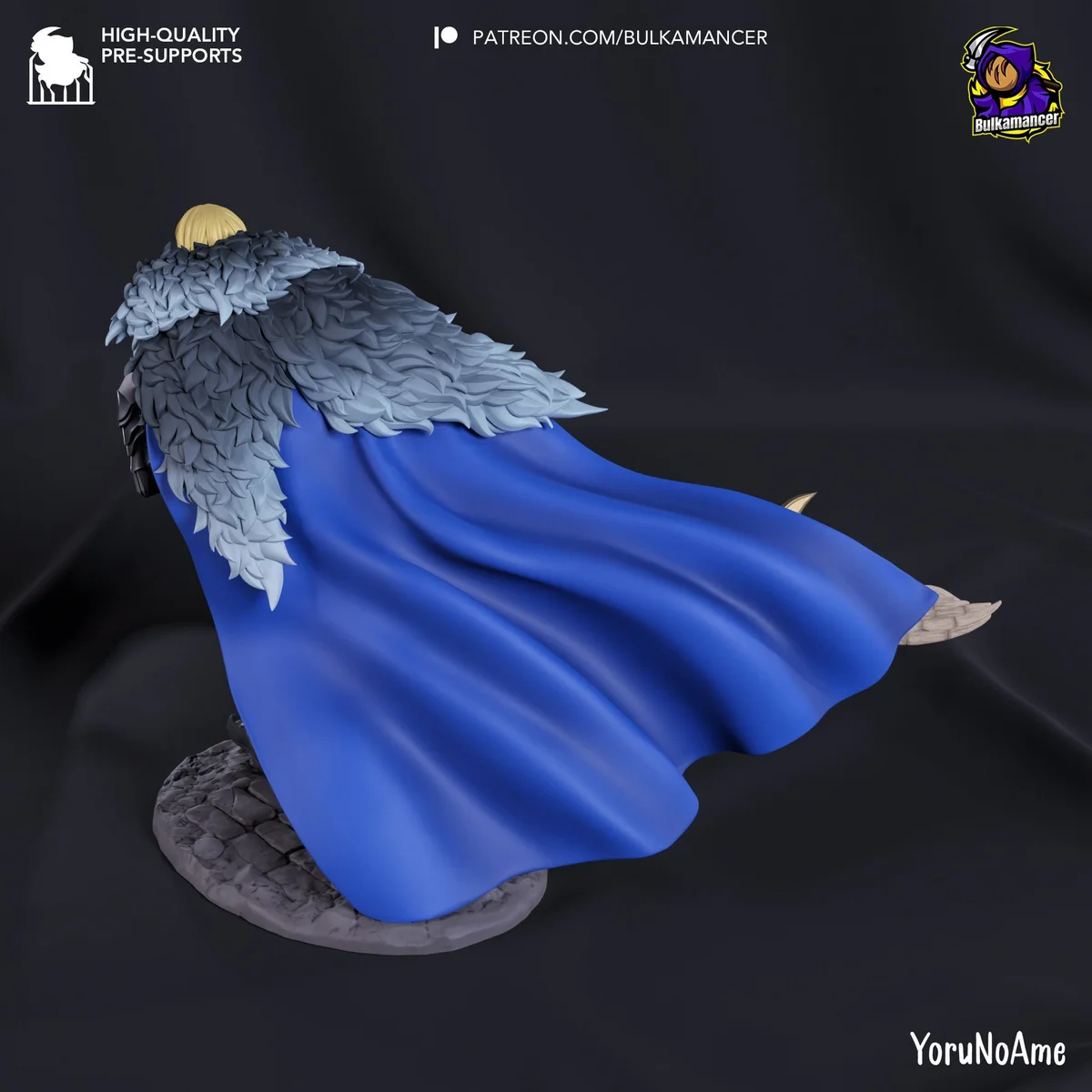 Dimitri | Fan Art | 3D Printed Resin Model Garage Kit | *Un-Painted* | Bulkamancer 5