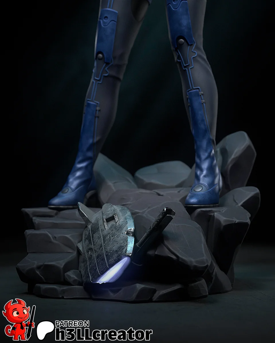 Ashley Williams | Fan Art | 3D Printed Resin Model Garage Kit | *Un-Painted* | H3LL Creator 13