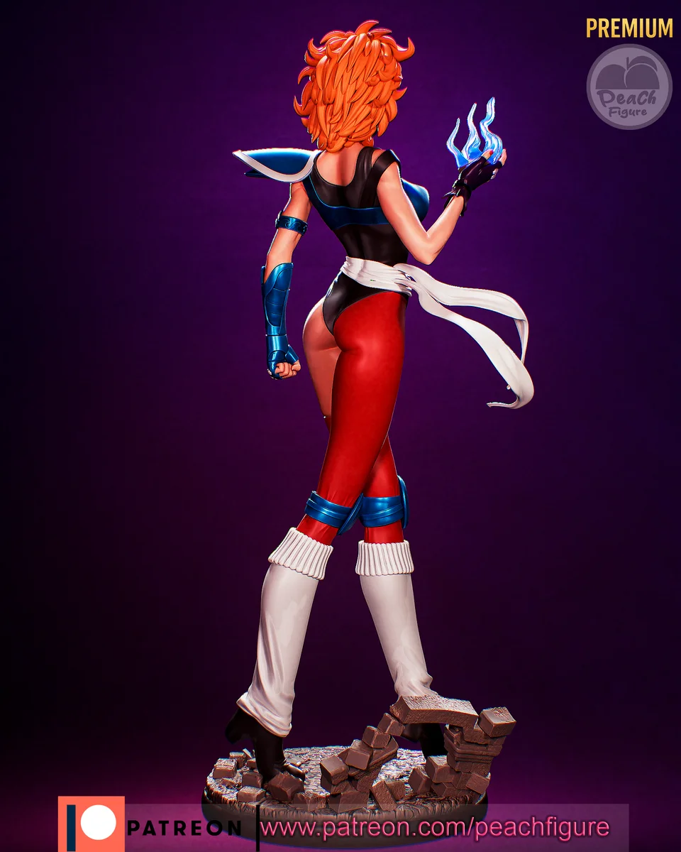 Marin | Fan Art | 3D Printed Resin Model Garage Kit | *Un-Painted* | Peach Figure 3