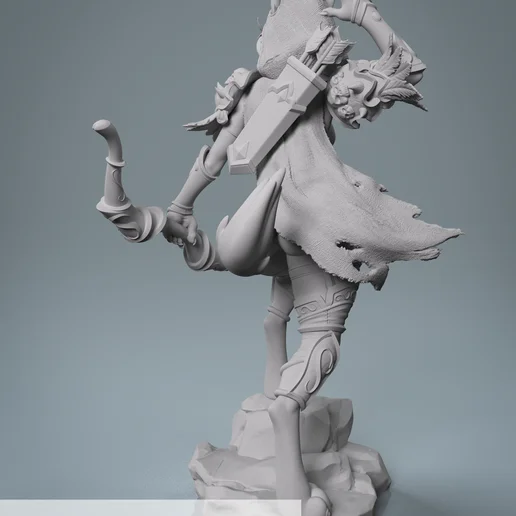 Sylvanas | Fan Art | 3D Printed Resin Model Garage Kit | *Un-Painted* | AnyoneNSFW 7