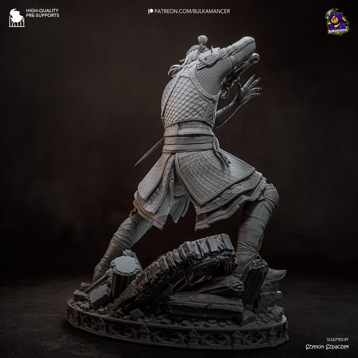 Coen | Fan Art | 3D Printed Resin Model Garage Kit | *Un-Painted* | Bulkamancer 13