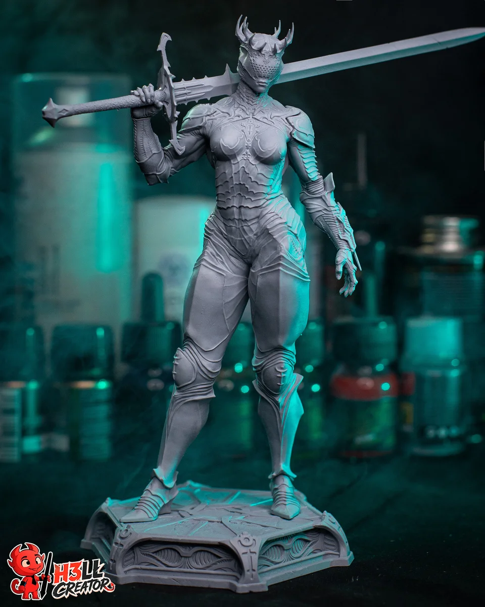 Proxima the Broodseeker | Fan Art | 3D Printed Resin Model Garage Kit | *Un-Painted* | H3LL Creator 10