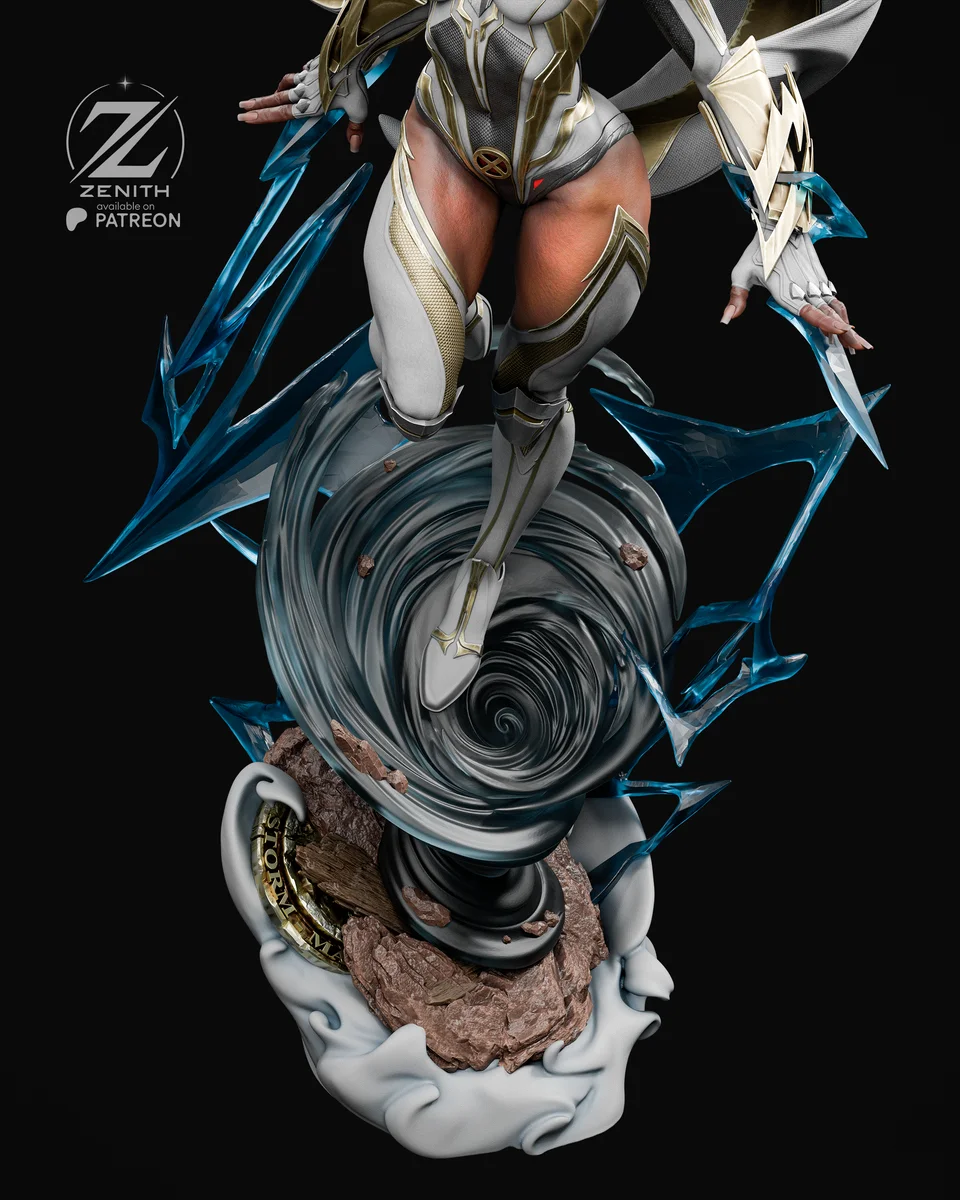 Storm | Fan Art | 3D Printed Resin Model Garage Kit | *Un-Painted* | Zenith Studios 8