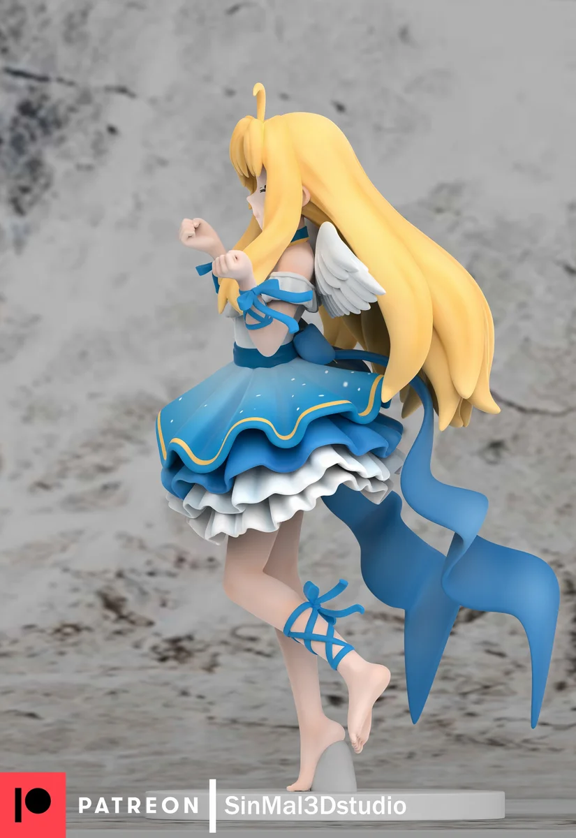 Filo | Fan Art | 3D Printed Resin Model Garage Kit | *Un-Painted* | Sin3Dstudio 6
