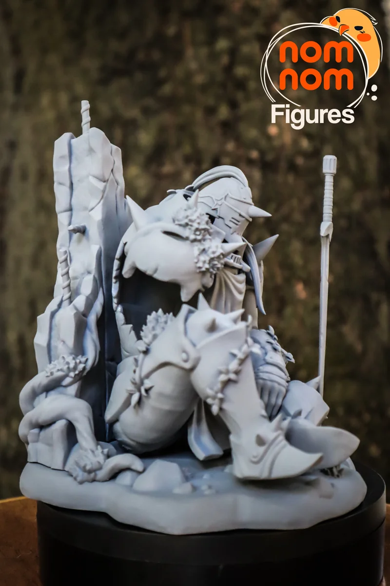 Alphonse | Fan Art | 3D Printed Resin Model Garage Kit | *Un-Painted* | Nomnom 8