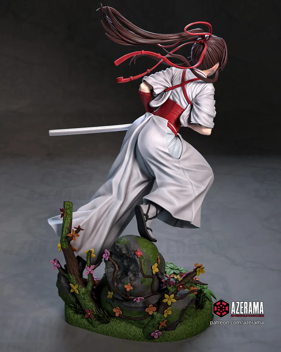 Sagiri | Fan Art | 3D Printed Resin Model Garage Kit | *Un-Painted* | Azerama 2