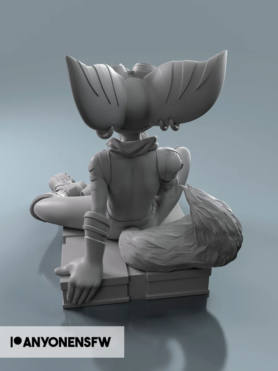 Rivet | Fan Art | 3D Printed Resin Model Garage Kit | *Un-Painted* | AnyoneNSFW 2