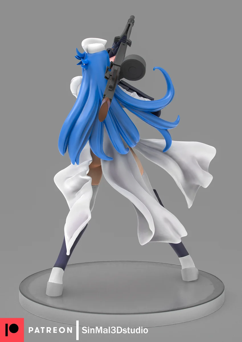 Sayo Hitsugi | Fan Art | 3D Printed Resin Model Garage Kit | *Un-Painted* | Sin3Dstudio 8