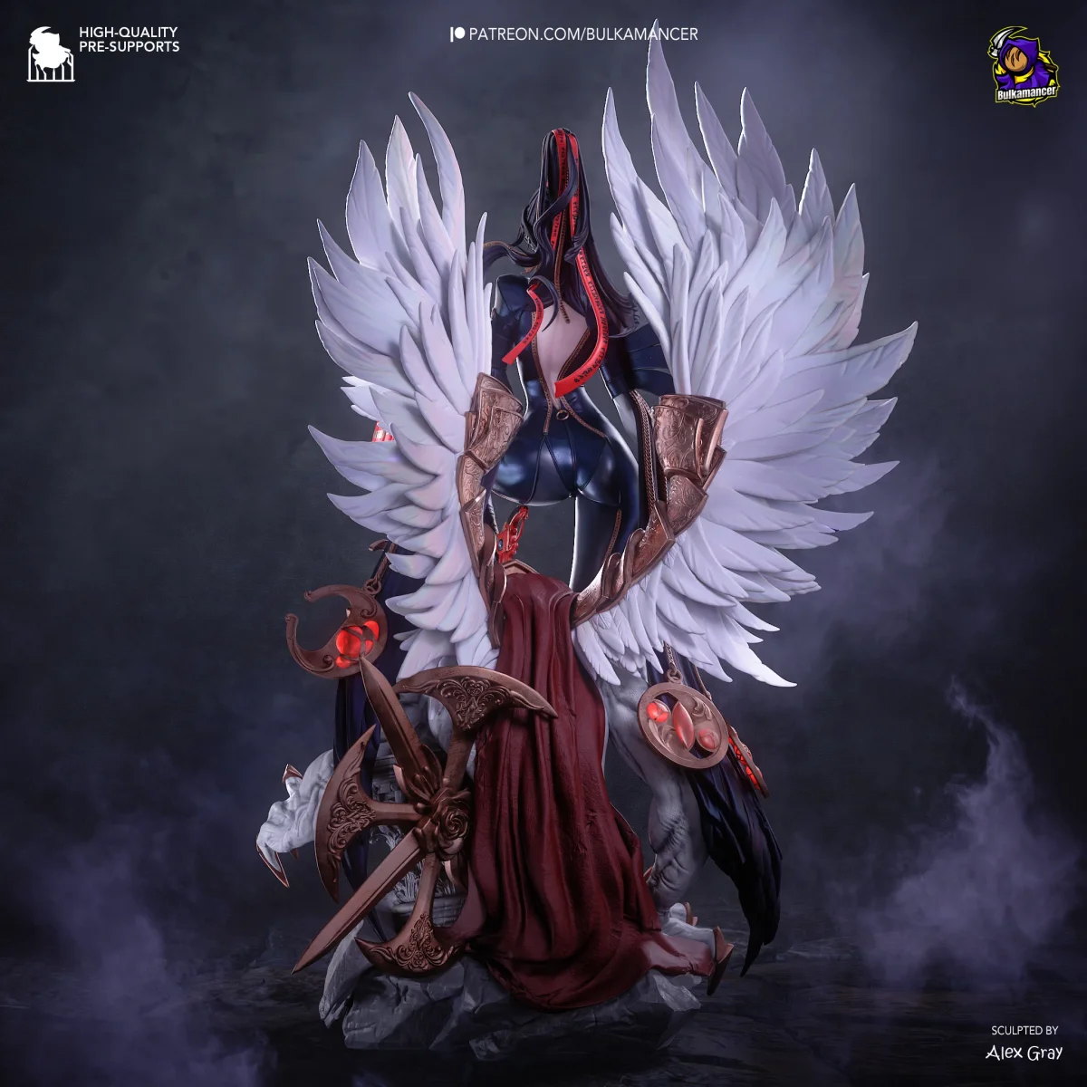Bayonetta | Fan Art | 3D Printed Resin Model Garage Kit | *Un-Painted* | Bulkamancer 3