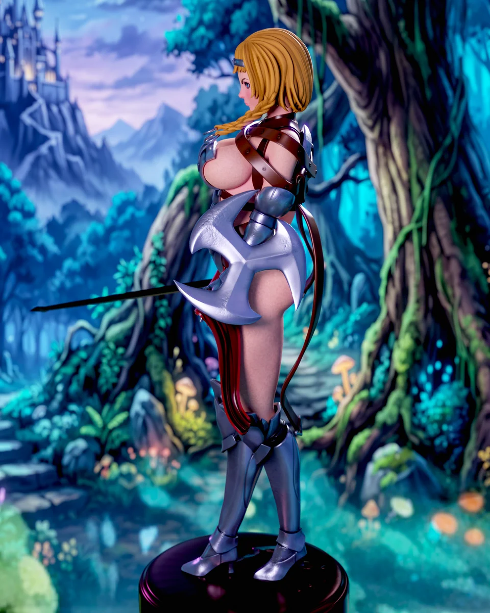 Leina Vance | Fan Art | 3D Printed Resin Model Garage Kit | *Un-Painted* | Momoji 9
