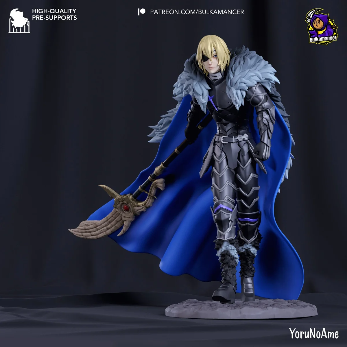 Dimitri | Fan Art | 3D Printed Resin Model Garage Kit | *Un-Painted* | Bulkamancer 2