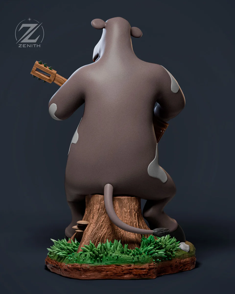 Ben Barnyard | Fan Art | 3D Printed Resin Model Garage Kit | *Un-Painted* | Zenith Studios 4