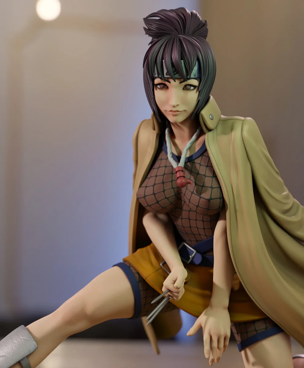 Anko | Fan Art | 3D Printed Resin Model Garage Kit | *Un-Painted* | Momoji 3