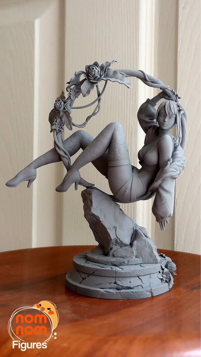 Kaine | Fan Art | 3D Printed Resin Model Garage Kit | *Un-Painted* | Nomnom 3