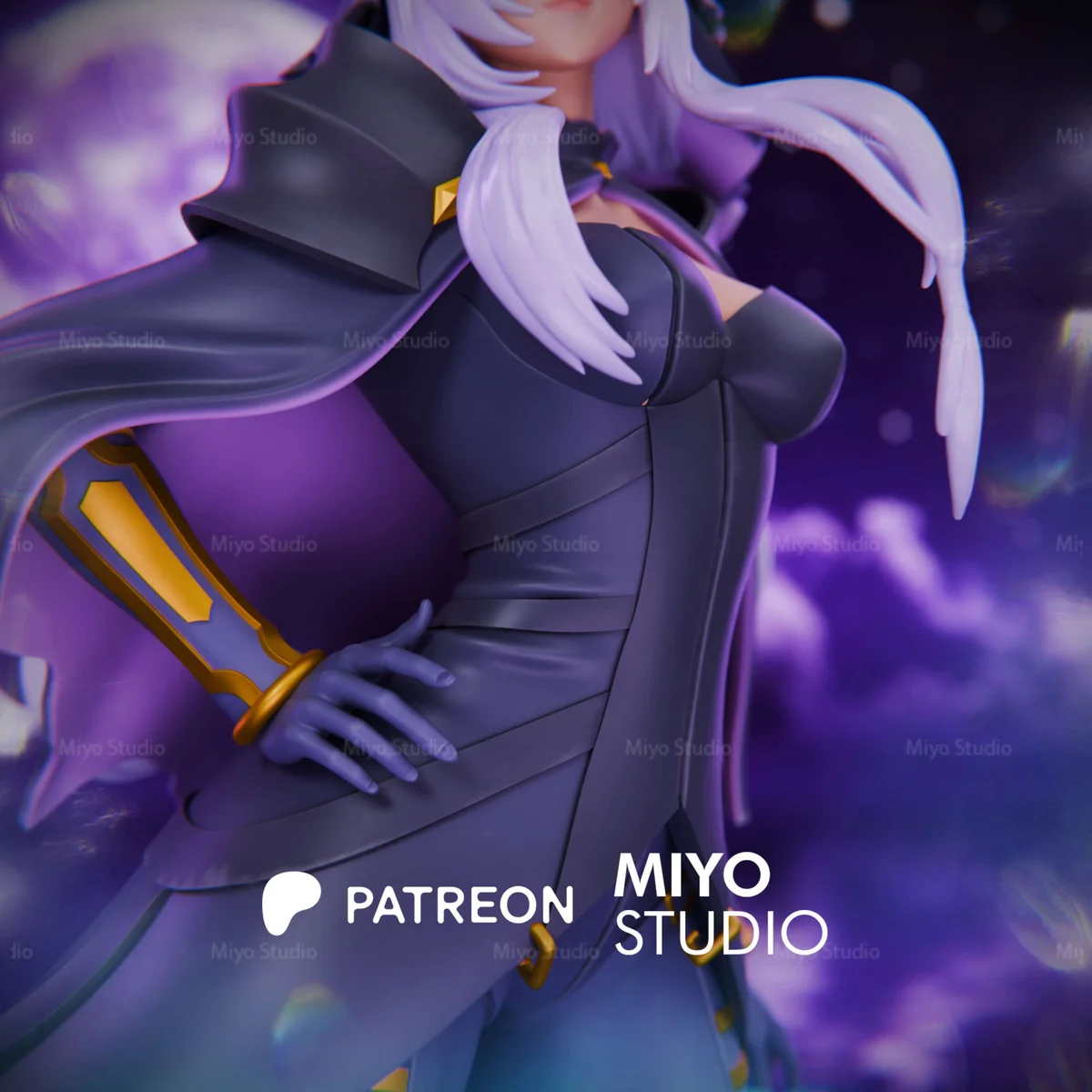 Victoria | Fan Art | 3D Printed Resin Model Garage Kit | *Un-Painted* | MiyoStudio 6