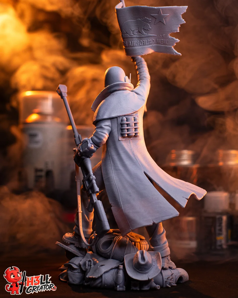 NCR Ranger | Fan Art | 3D Printed Resin Model Garage Kit | *Un-Painted* | H3LL Creator 11