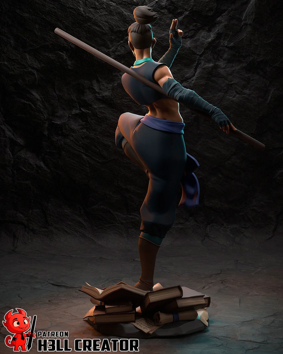Beauregard Lionett | Fan Art | 3D Printed Resin Model Garage Kit | *Un-Painted* | H3LL Creator 8
