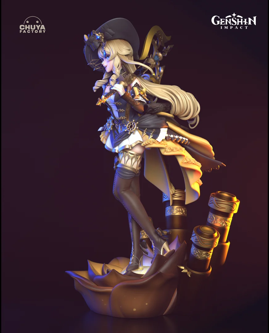 Navia Caspar | Fan Art | 3D Printed Resin Model Garage Kit | *Un-Painted* | Chuya Factory 4