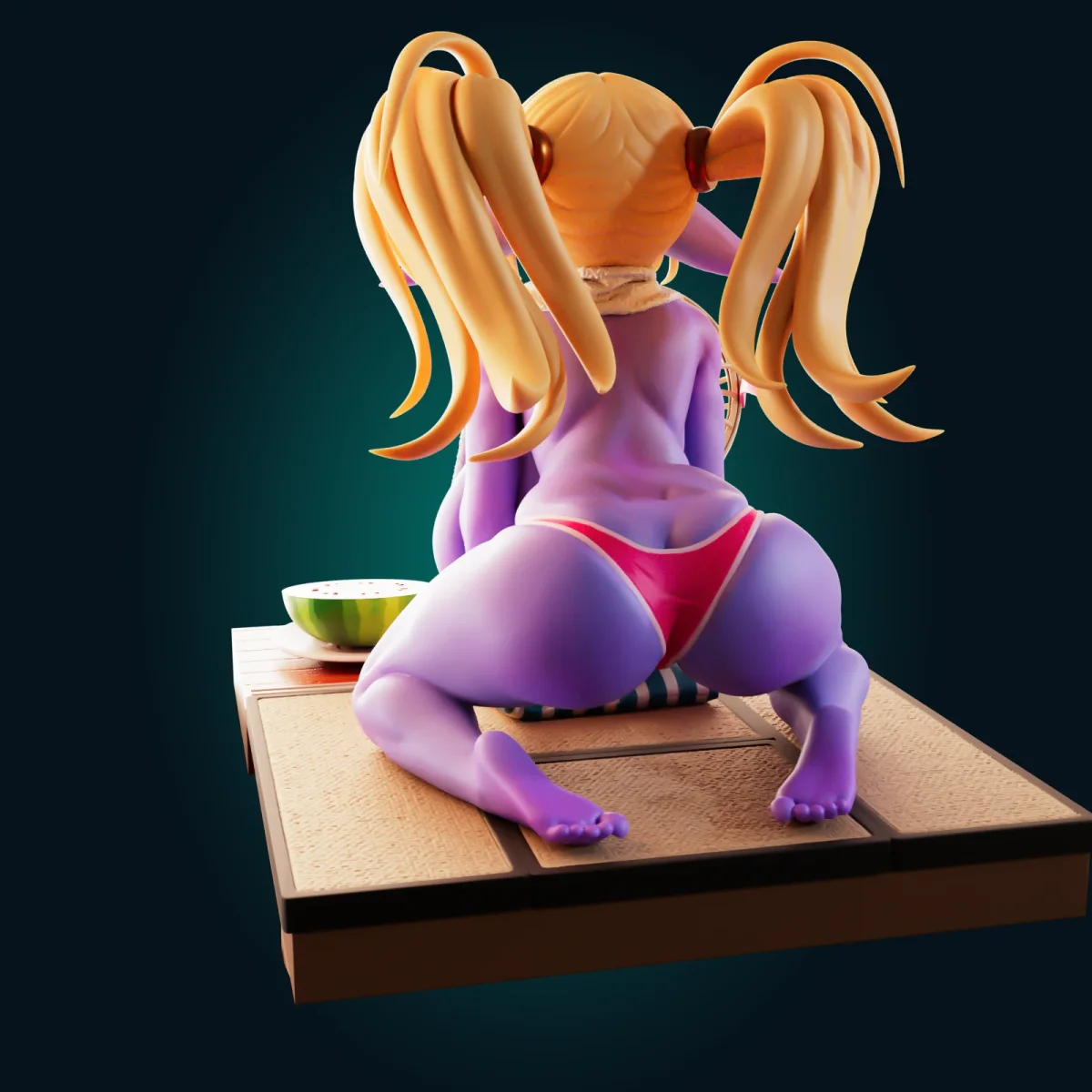 Poppy | Fan Art | 3D Printed Resin Model Garage Kit | *Un-Painted* | Officer Rhu 2