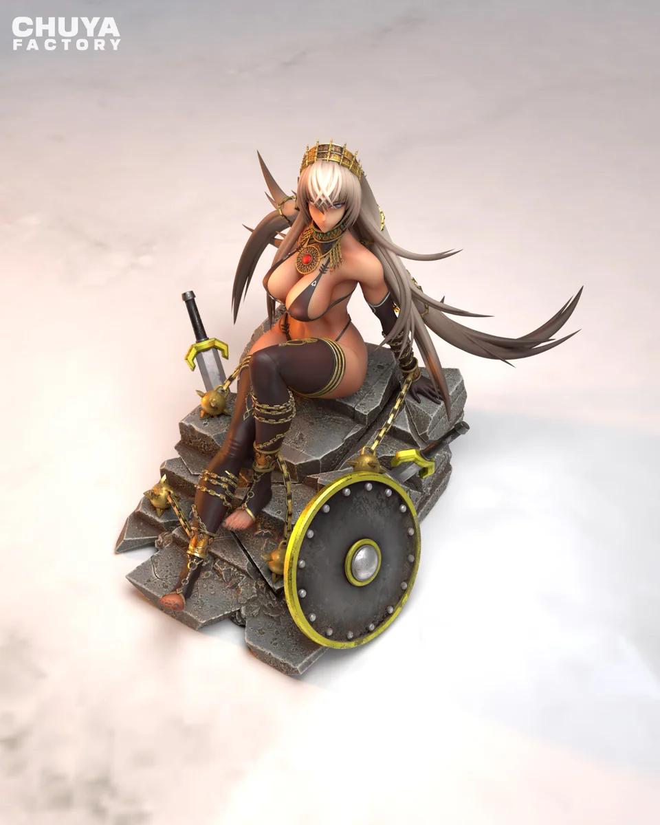 Zenobia | Fan Art | 3D Printed Resin Model Garage Kit | *Un-Painted* | Chuya Factory 4
