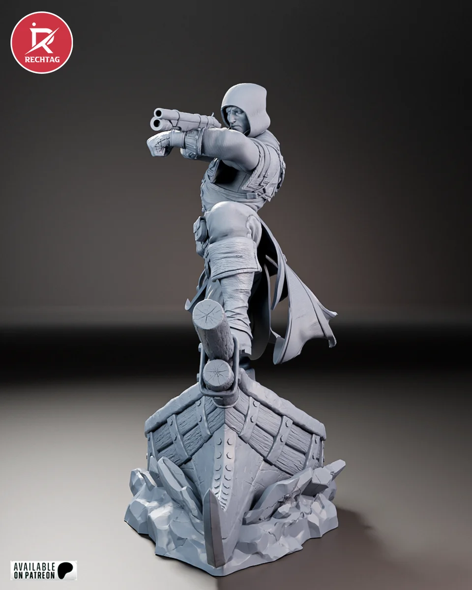 Shay Cormac | Fan Art | 3D Printed Resin Model Garage Kit | *Un-Painted* | Rechtag 16