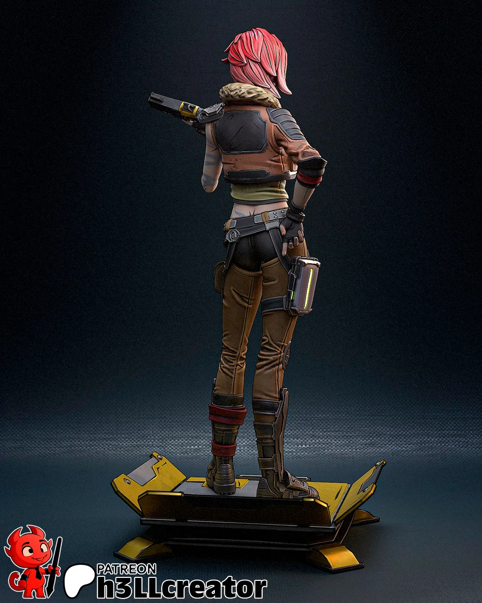 Lilith | Fan Art | 3D Printed Resin Model Garage Kit | *Un-Painted* | H3LL Creator 4