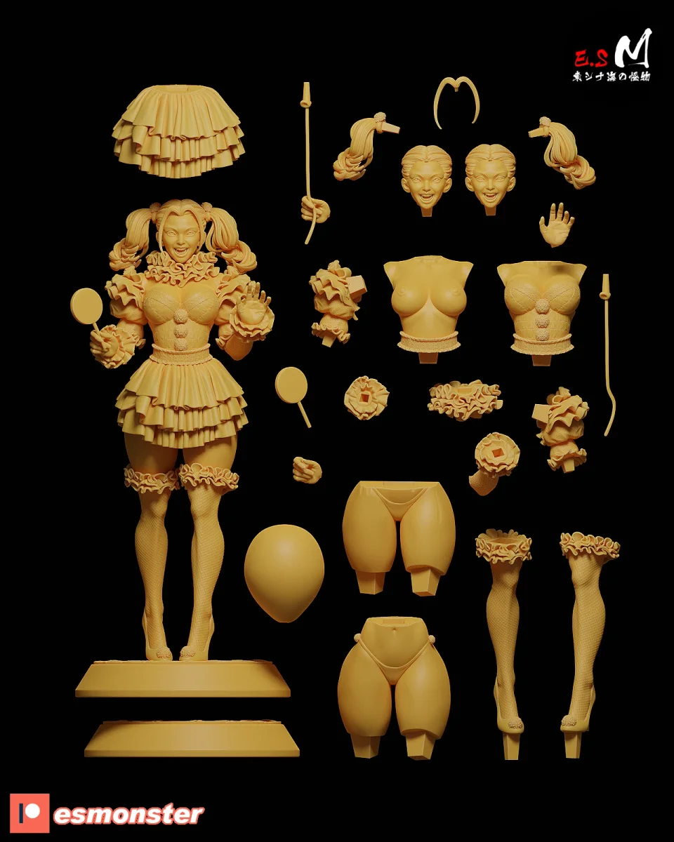 IT | Fan Art | 3D Printed Resin Model Garage Kit | *Un-Painted* | ES Monster 9