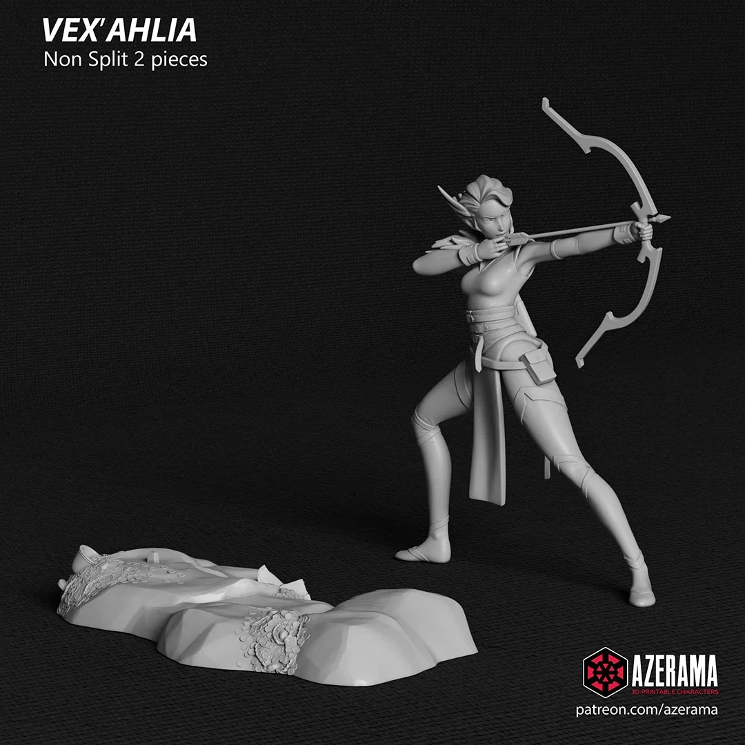 Vex | Fan Art | 3D Printed Resin Model Garage Kit | *Un-Painted* | Azerama 5