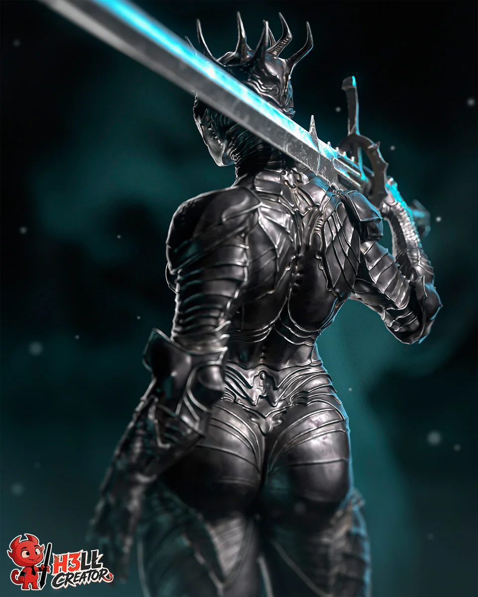 Proxima the Broodseeker | Fan Art | 3D Printed Resin Model Garage Kit | *Un-Painted* | H3LL Creator 7