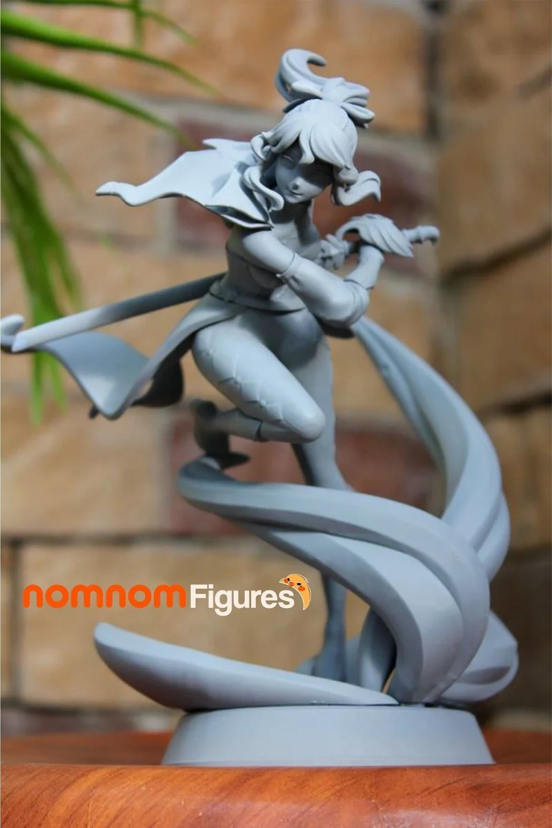 Jean | Fan Art | 3D Printed Resin Model Garage Kit | *Un-Painted* | Nomnom 3