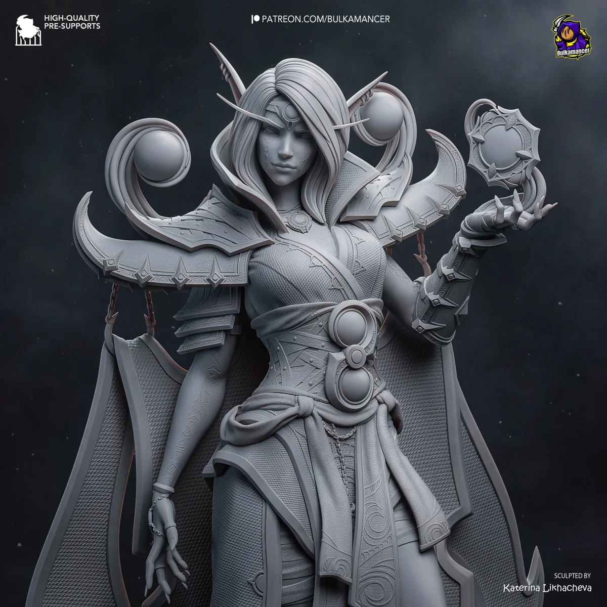 Xal'atath | Fan Art | 3D Printed Resin Model Garage Kit | *Un-Painted* | Bulkamancer 5