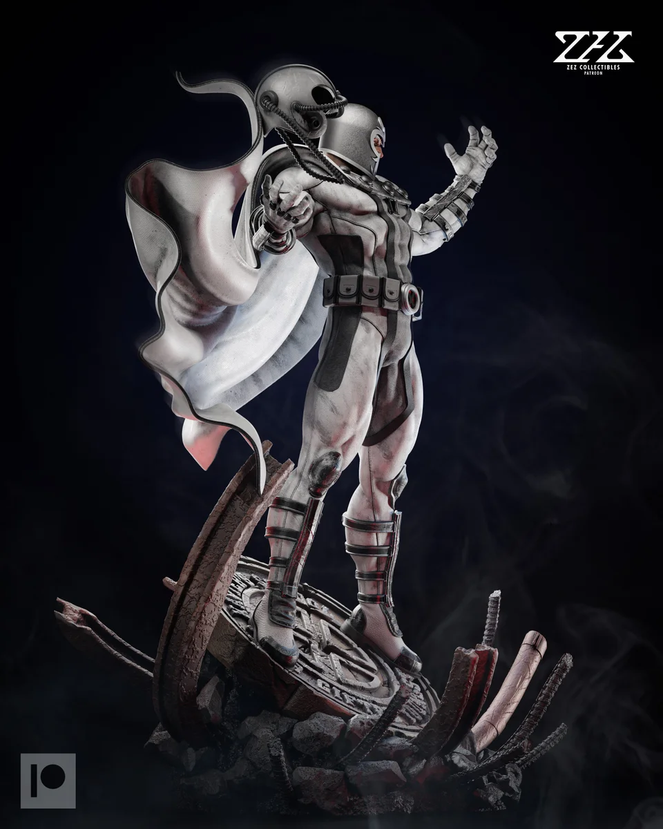 Magneto | Fan Art | 3D Printed Resin Model Garage Kit | *Un-Painted* | ZEZ Studio 5