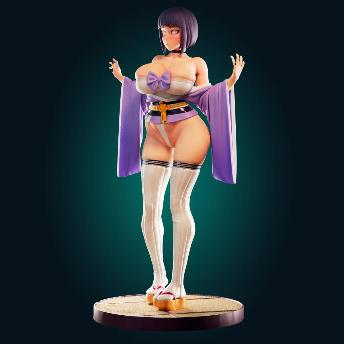 Hinata | Fan Art | 3D Printed Resin Model Garage Kit | *Un-Painted* | Officer Rhu 3