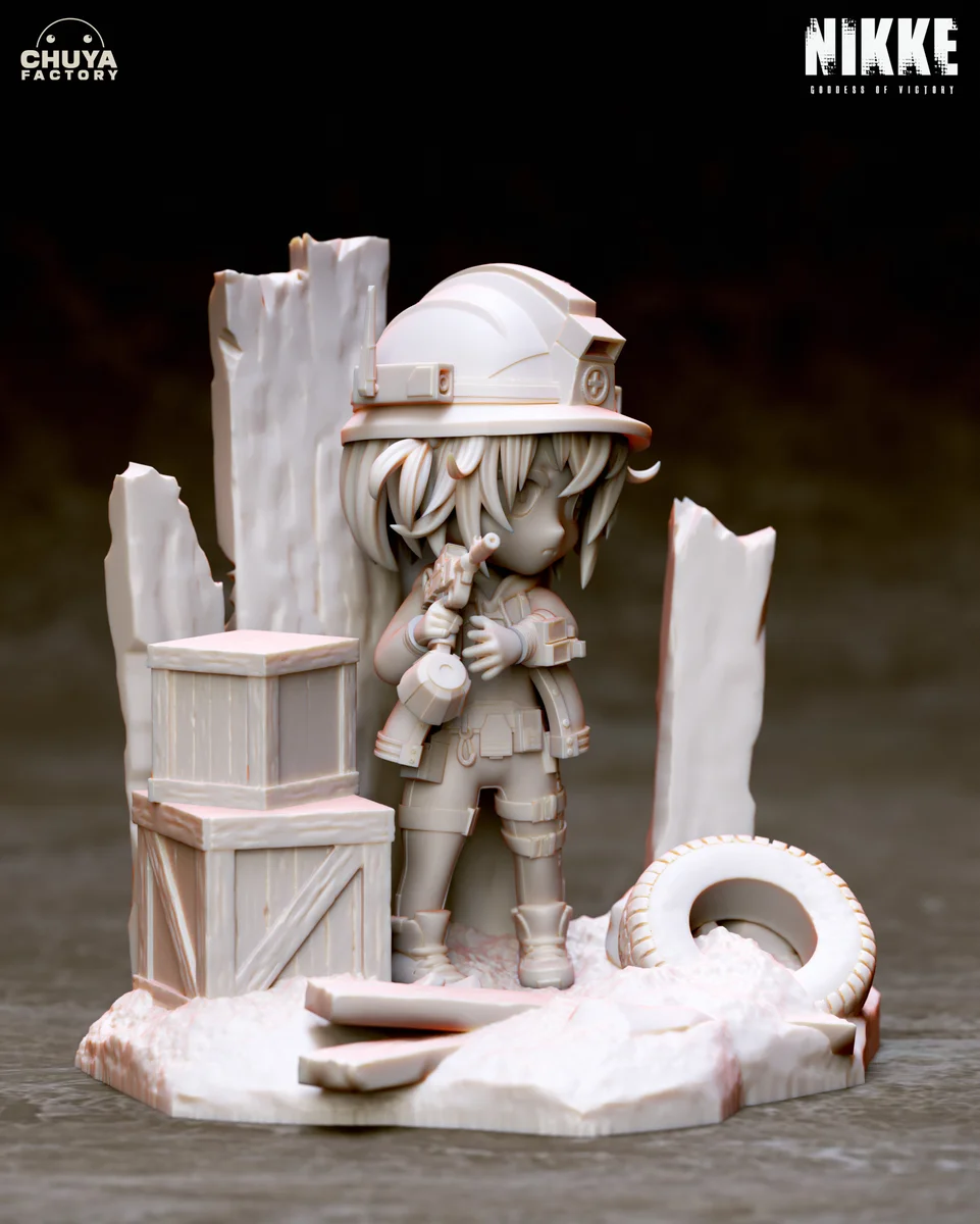 Chibi Liter | Fan Art | 3D Printed Resin Model Garage Kit | *Un-Painted* | Chuya Factory 6