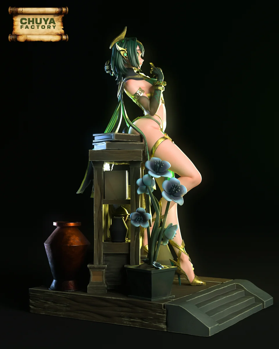 Nefer | Fan Art | 3D Printed Resin Model Garage Kit | *Un-Painted* | Chuya Factory 6