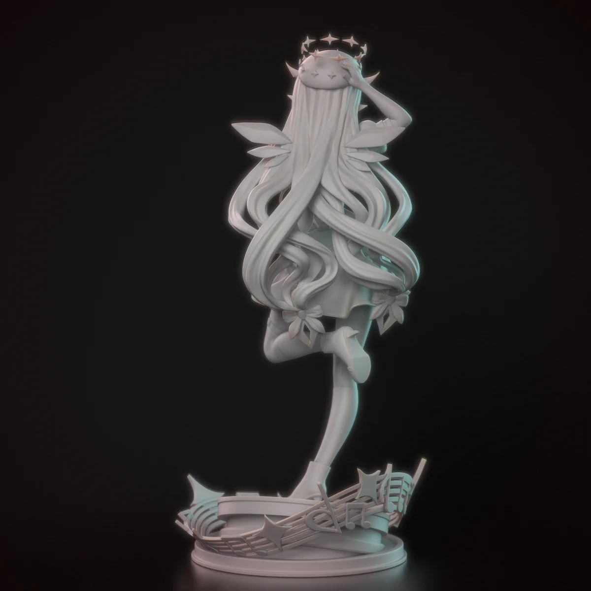 Irys | Fan Art | 3D Printed Resin Model Garage Kit | *Un-Painted* | Inari Figure 13