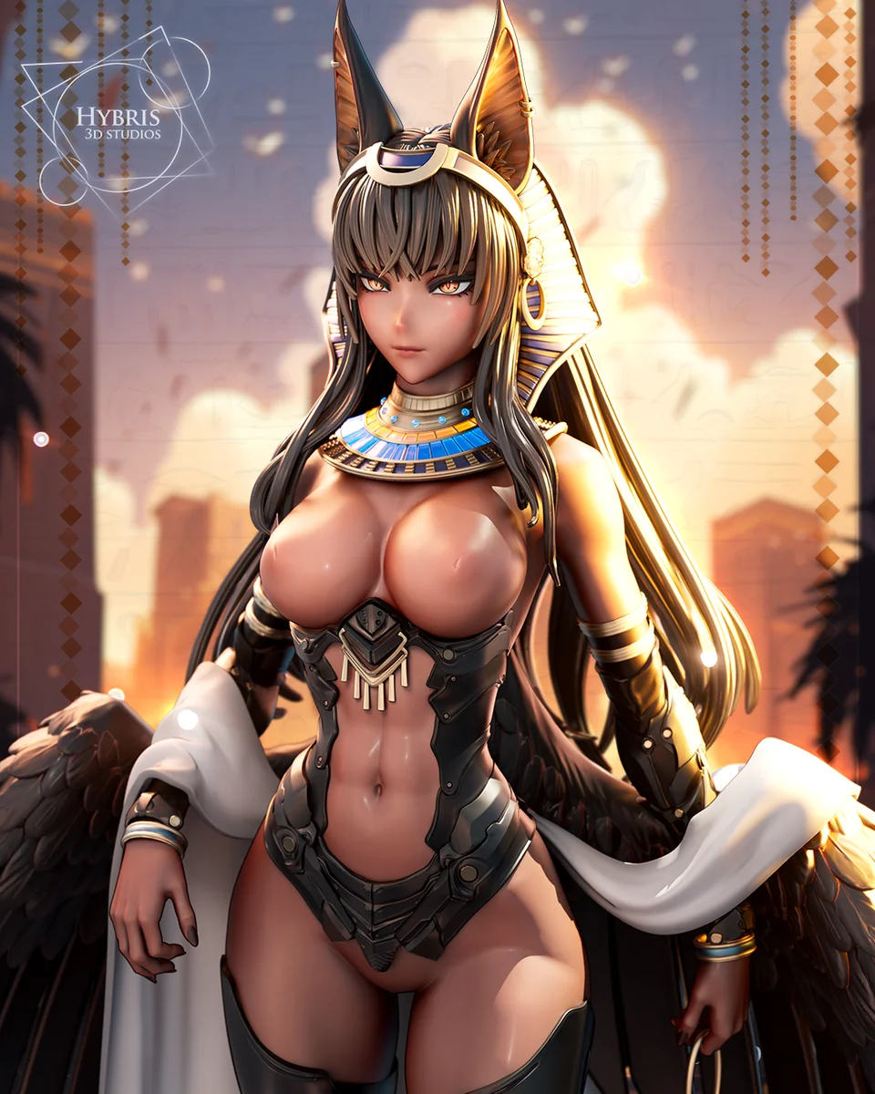 Mecha Pharaoh | Fan Art | 3D Printed Resin Model Garage Kit | *Un-Painted* | Hybris Studios 5