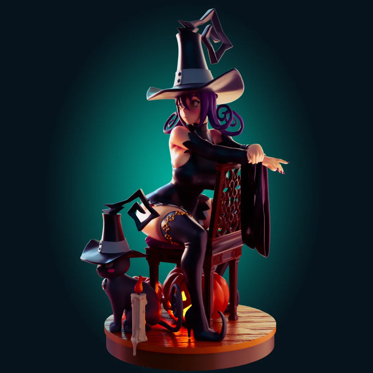 Blair | Fan Art | 3D Printed Resin Model Garage Kit | *Un-Painted* | Officer Rhu 2