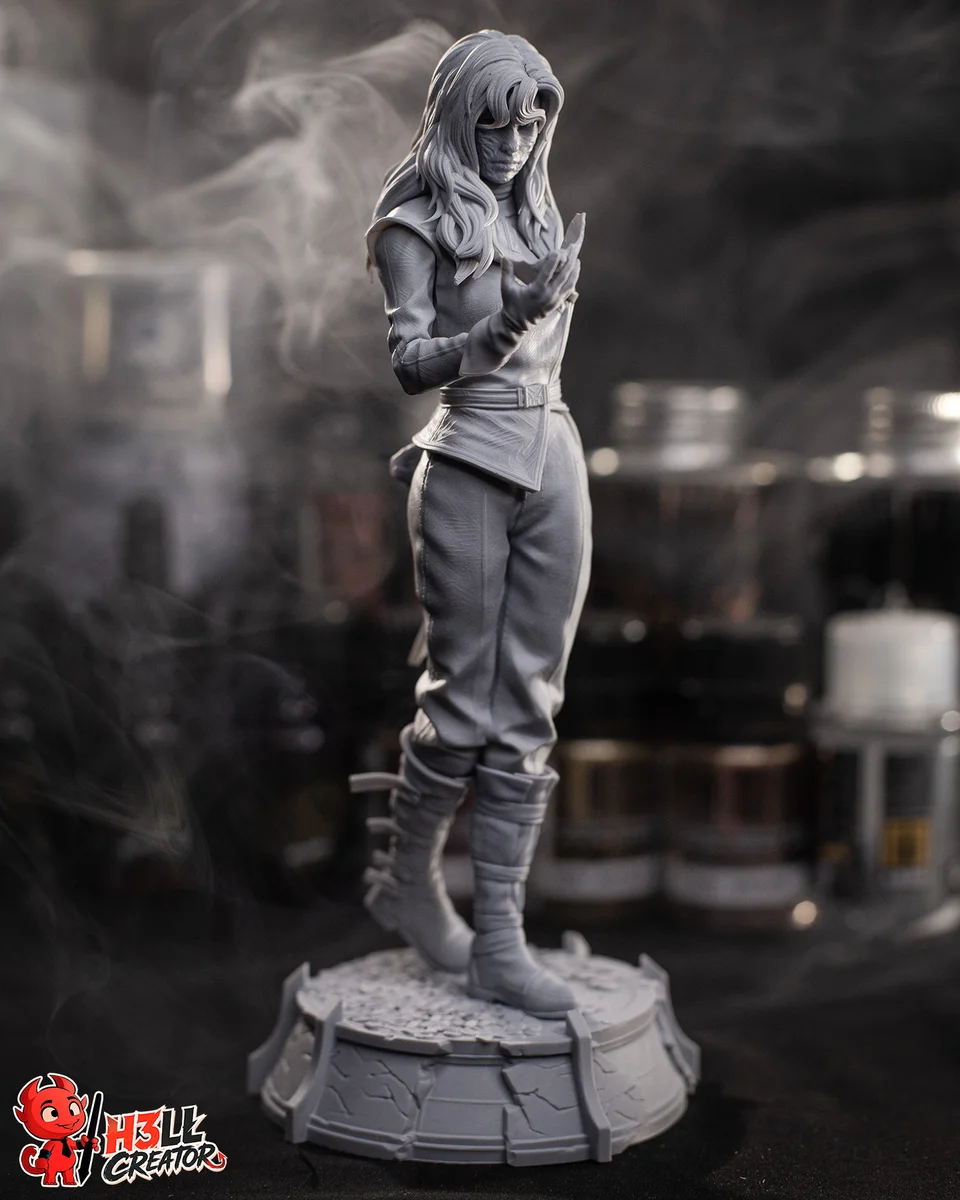 Alicia | Fan Art | 3D Printed Resin Model Garage Kit | *Un-Painted* | H3LL Creator 13