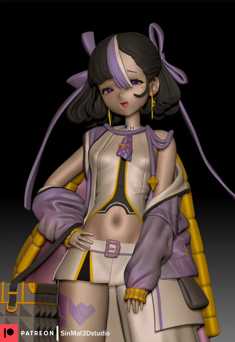 Syuen | Fan Art | 3D Printed Resin Model Garage Kit | *Un-Painted* | Sin3Dstudio 3