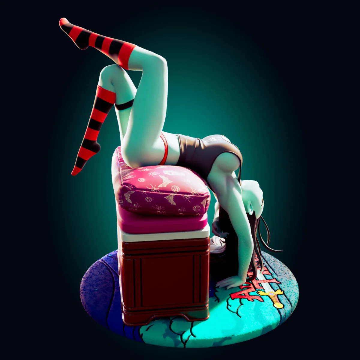 Marceline | Fan Art | 3D Printed Resin Model Garage Kit | *Un-Painted* | Officer Rhu 2