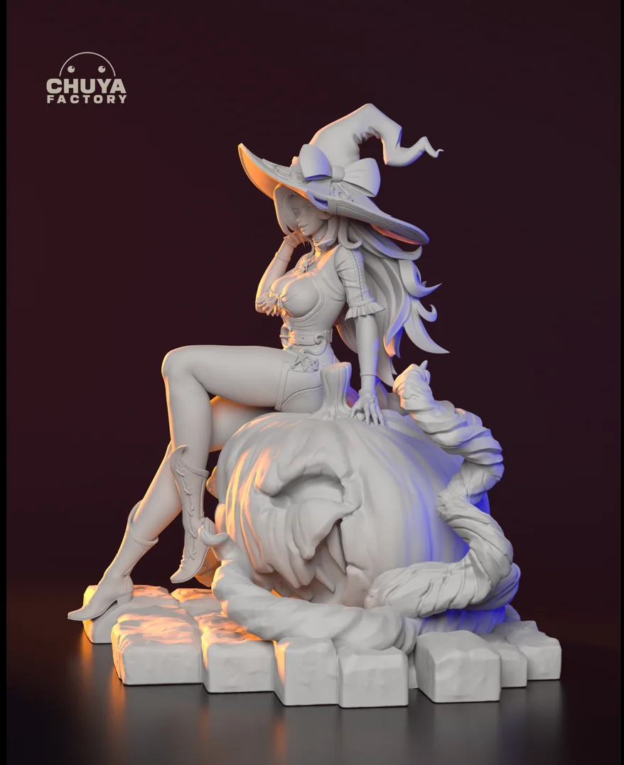 Sylvia | Fan Art | 3D Printed Resin Model Garage Kit | *Un-Painted* | Chuya Factory 13
