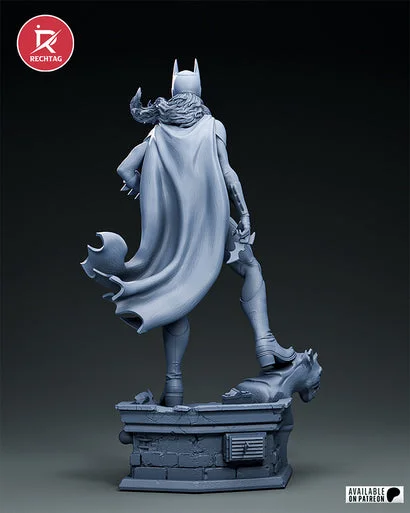 Batgirl | Fan Art | 3D Printed Resin Model Garage Kit | *Un-Painted* | Rechtag 5