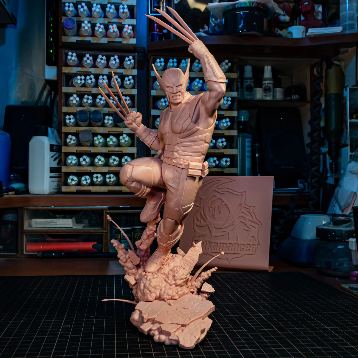 Wolverine | Fan Art | 3D Printed Resin Model Garage Kit | *Un-Painted* | Bulkamancer 21