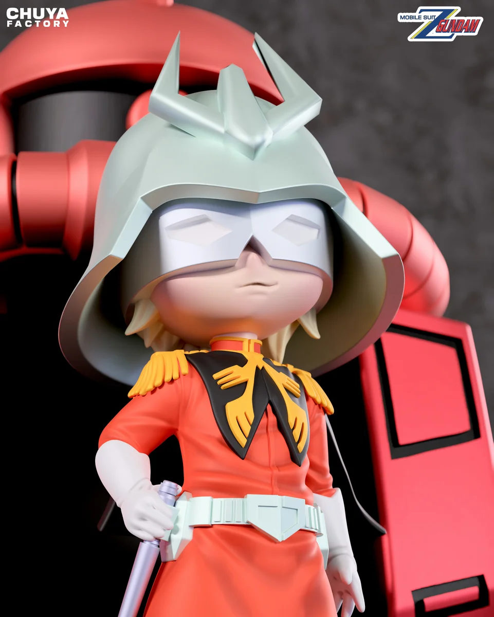 Chibi Char Aznable | Fan Art | 3D Printed Resin Model Garage Kit | *Un-Painted* | Chuya Factory